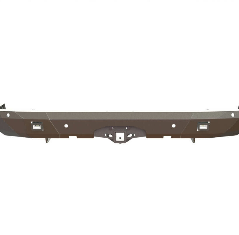 БАМПЕР СИЛОВОЙ ЗАДНИЙ TOYOTA LAND CRUISER PRADO 150 2017+ КВАДРАТ, ФАРЫ - Силовые бамперы - TOYOTA - Toyota Land Cruiser Prado