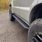 Пороги силовые Toyota Land Cruiser 100 цельная ступень - Силовые пороги
