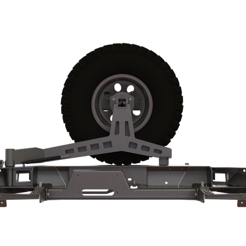 БАМПЕР СИЛОВОЙ ЗАДНИЙ TOYOTA LAND CRUISER PRADO 150 2009-2017 КВАДРАТ, ЛЕБЕДКА, КАЛИТКА ЦЕНТР, ФАРЫ - Силовые бамперы - TOYOTA - Toyota Land Cruiser Prado