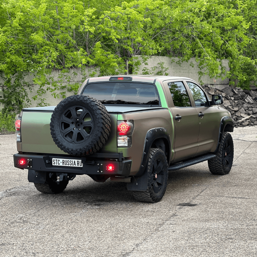 БАМПЕР СИЛОВОЙ ЗАДНИЙ TOYOTA TUNDRA 2006-2013 КАЛИТКА СПРАВА - Силовые бамперы - TOYOTA - Toyota Tundra