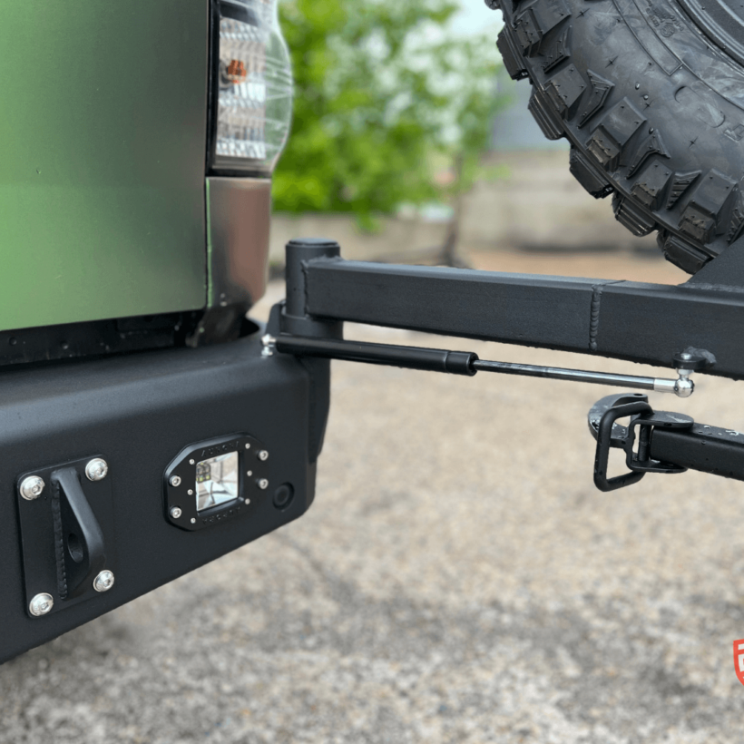 БАМПЕР СИЛОВОЙ ЗАДНИЙ TOYOTA TUNDRA 2006-2013 КАЛИТКА СПРАВА - Силовые бамперы - TOYOTA - Toyota Tundra