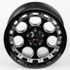 Литые диски 80086 MXL 73743-SB395 18 J9 ET-12 5x127 71,5 чёрный + полированные спицы - Диски
