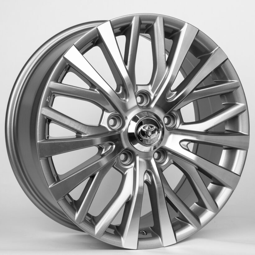 Литые диски 80232 Toyota/Lexus 10373-DS215 20 J8,5 ET58 5x150 110,1 графит + полированные спицы - Диски