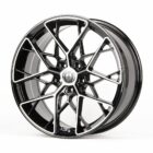 Литые диски 80457 HRE TC05-SL064 19 J8,5 ET38 5x114,3 73,1 чёрный + полированные спицы - Диски