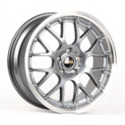 Литые диски 80690 BBS LK007-FG441 18 J8 ET38 5x114,3 73,1 графит глянцевый + полированный обод - Диски