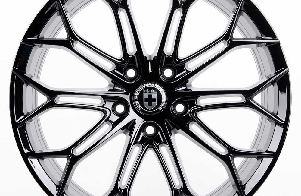 Литые диски 80715 HRE BY02-CS242 18 J8 ET35 5x114,3 73,1 чёрный глянцевый - Диски