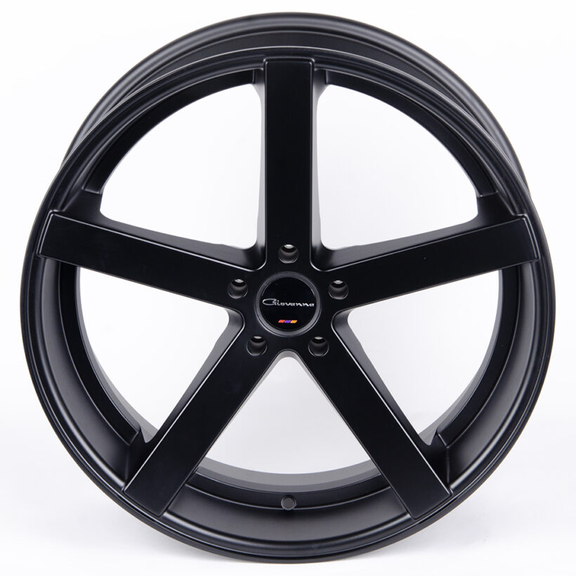 Литые диски 80770 Giovanna 2128-FG485 22 J9 ET30 5x120 74,1 чёрный матовый - Диски