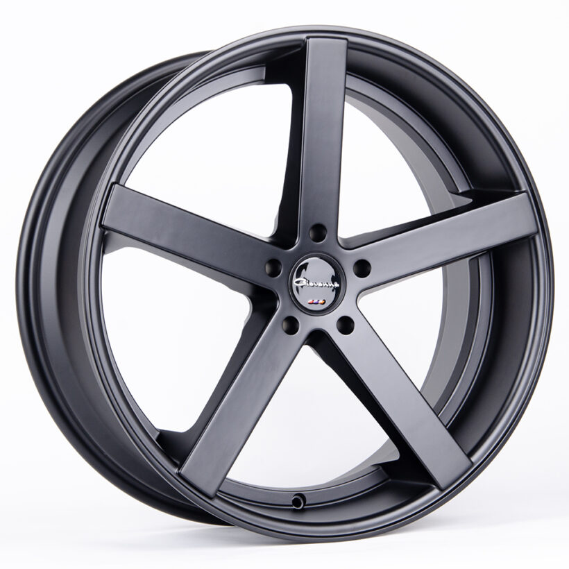 Литые диски 80770 Giovanna 2128-FG485 22 J9 ET30 5x120 74,1 чёрный матовый - Диски