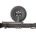 БАМПЕР СИЛОВОЙ ЗАДНИЙ TOYOTA LAND CRUISER 80 КВАДРАТ, КАЛИТКА ЦЕНТР - Силовые бамперы - TOYOTA - Toyota Land Cruiser