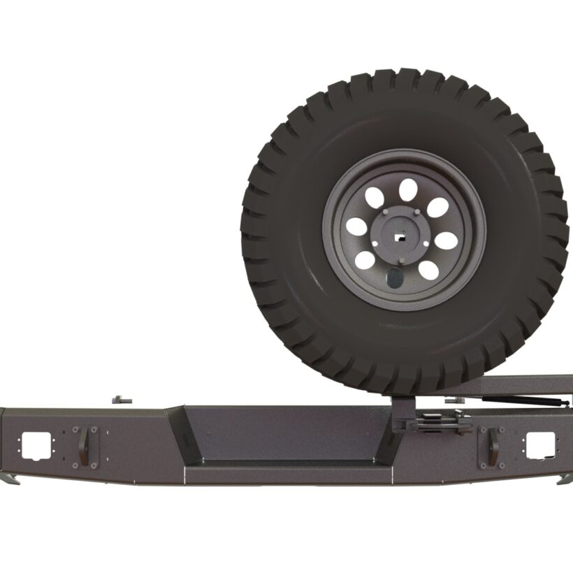 БАМПЕР СИЛОВОЙ ЗАДНИЙ TOYOTA TUNDRA 2013-2021 КАЛИТКА СПРАВА, ПТФ - Силовые бамперы - TOYOTA - Toyota Tundra