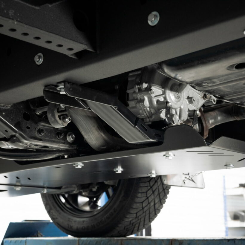 Защита картера двигателя и КПП BMS для Тойота FJ Cruiser - Защита днища - TOYOTA - Toyota FJ Cruiser