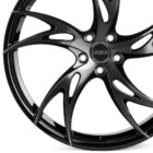 Кованые диски SKILL чёрный + полированные спицы под тёмным лаком - Диски - BMW