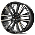 Кованые диски SKILL чёрные + полиров. спицы под лаком - Диски - CADILLAC - Cadillac Escalade