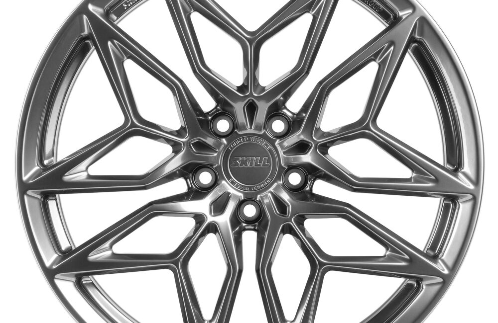 Кованые диски SKILL серебро тёмное - Диски - LEXUS