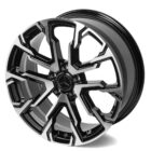 Кованые диски SKILL чёрный глянцевый + полированные спицы - Диски - MERCEDES-BENZ