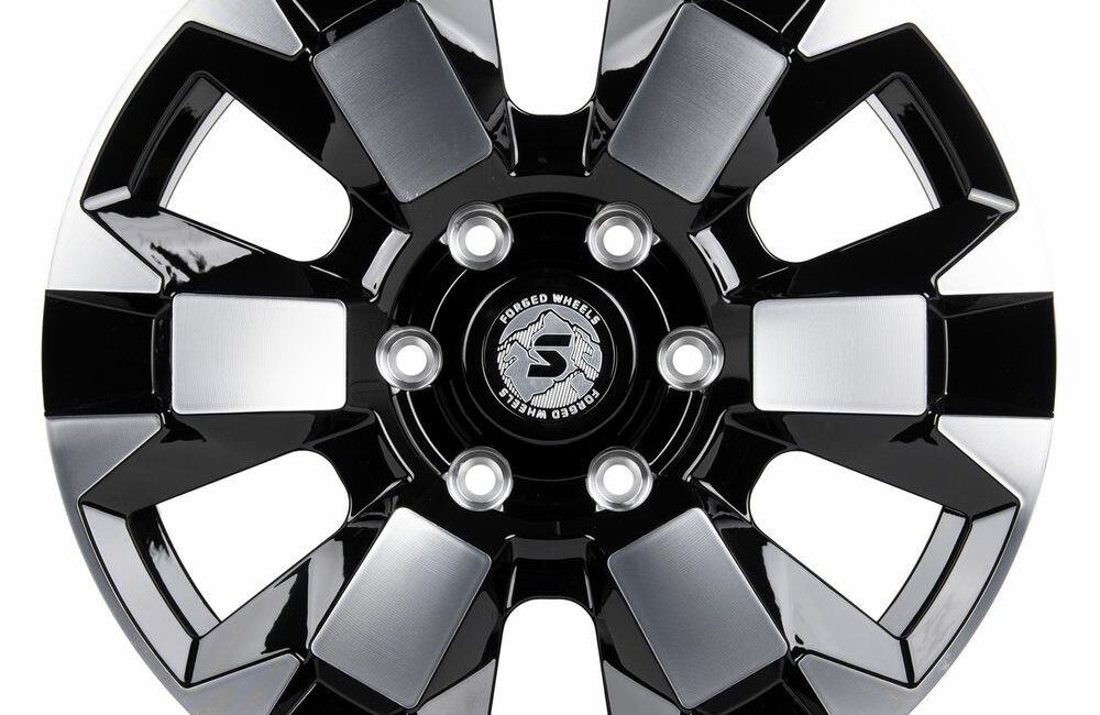 Кованые диски SKILL чёрный глянцевый + спицы - Диски - TOYOTA - Toyota Sequoia