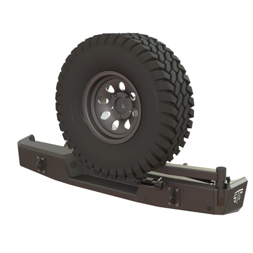 БАМПЕР СИЛОВОЙ ЗАДНИЙ TOYOTA TUNDRA 2006-2013 КАЛИТКА СПРАВА - Силовые бамперы - TOYOTA - Toyota Tundra