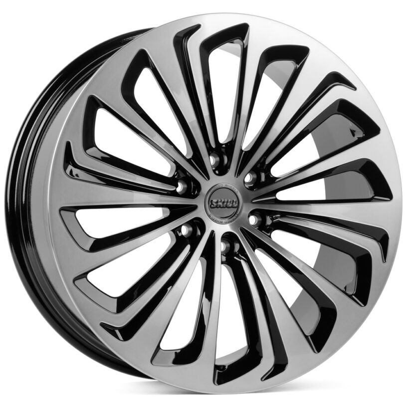 Кованые диски SKILL чёрный + полированные спицы - Диски - TOYOTA - Toyota Sequoia