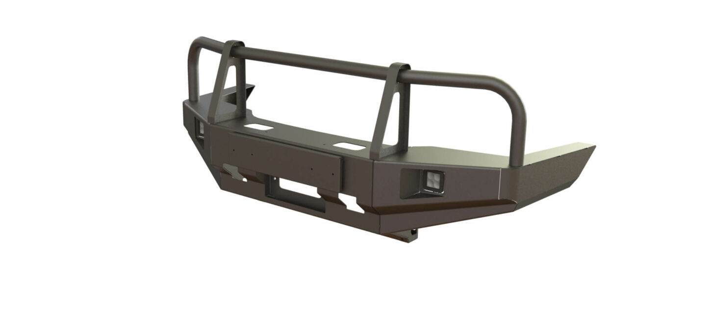БАМПЕР СИЛОВОЙ ПЕРЕДНИЙ MITSUBISHI PAJERO SPORT 1996-2008 ЗАЩИТА ФАР, ПТФ - Силовые бамперы - MITSUBISHI - Mitsubishi Pajero Sport