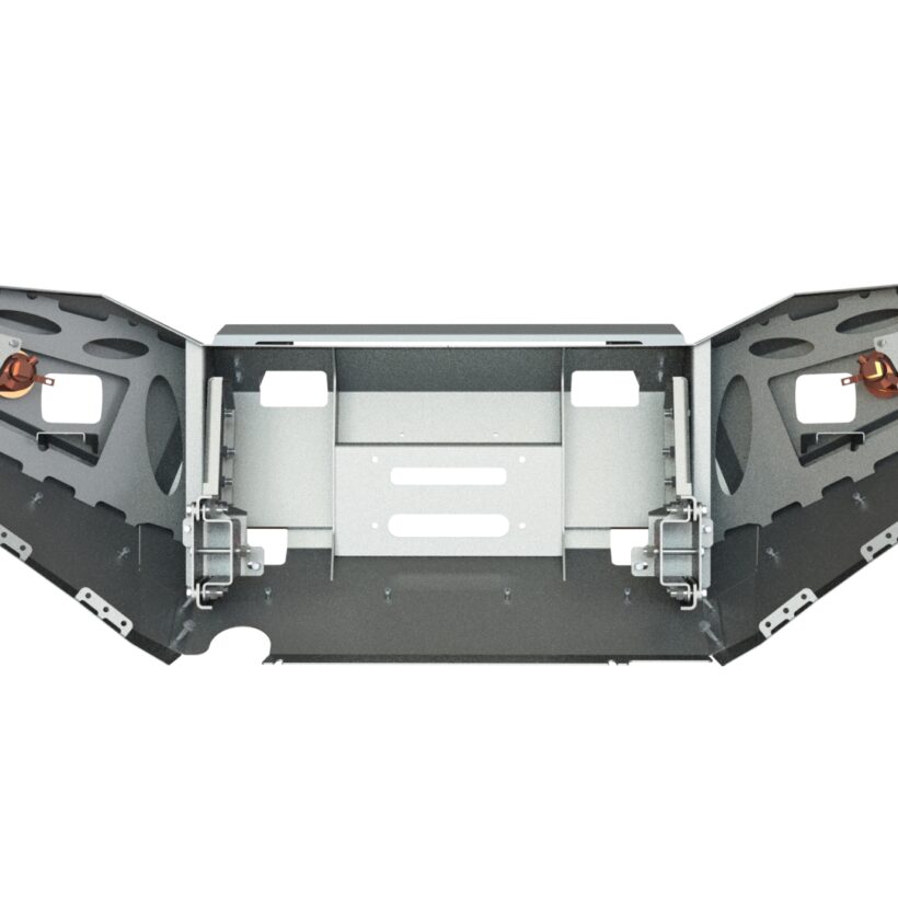 Бампер передний ISUZU D-Max 2020+ AT35 под балку и ПТФ - Силовые бамперы - ISUZU - Isuzu D-max