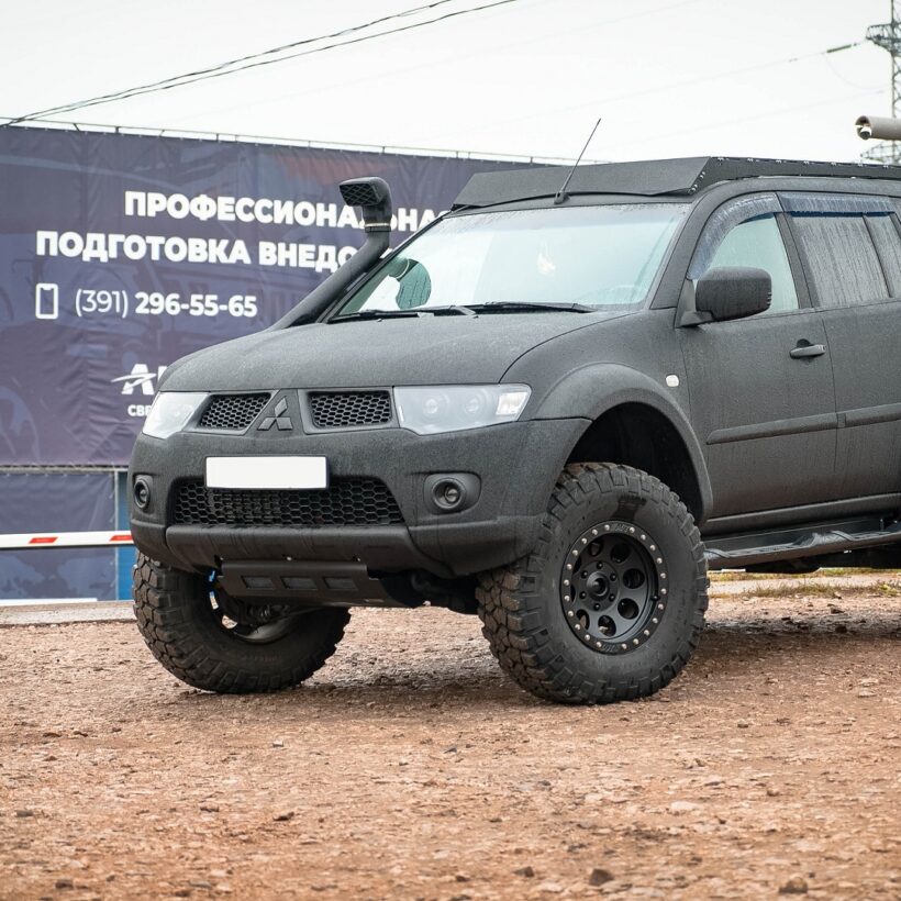 Бампер передний Mitsubishi Pajero Sport 2008-2015/L200 2013-2015 REVO под балку и ПТФ - Силовые бамперы - MITSUBISHI - Mitsubishi Pajero Sport