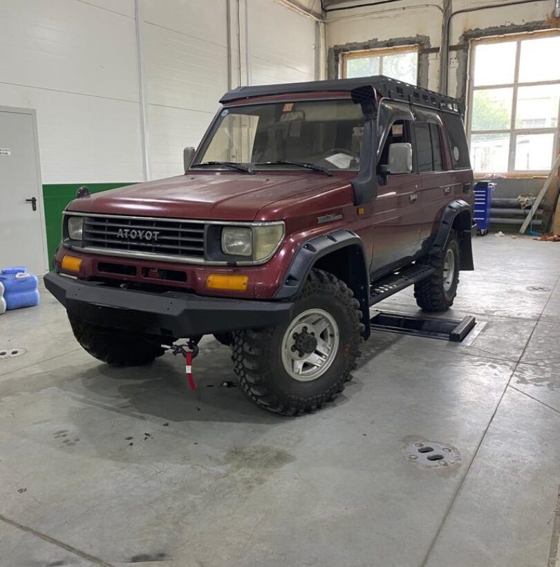 БАМПЕР СИЛОВОЙ ПЕРЕДНИЙ TOYOTA LAND CRUISER PRADO 78 ДУГА, ДАЛЬНИЙ СВЕТ - Силовые бамперы - TOYOTA - Toyota Land Cruiser Prado