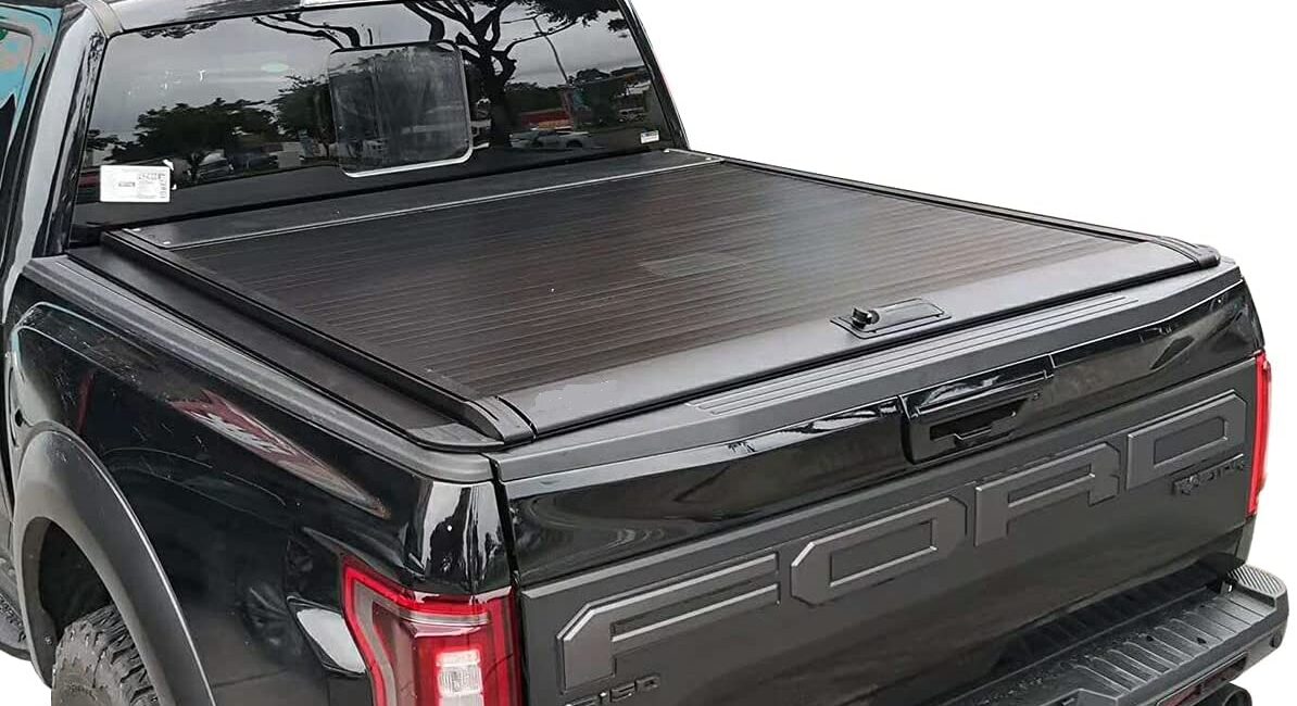 Роллетная крышка (выдвижная) для пикапа Ford F-150 5.8' (2015+) - Крышки и тенты кузова - FORD - F-Series