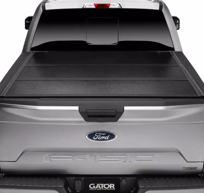 Жесткая трехсекционная крышка низкий профиль Dodge Ram 6.4 (2019+) - Крышки кузова - DODGE - Dodge Ram