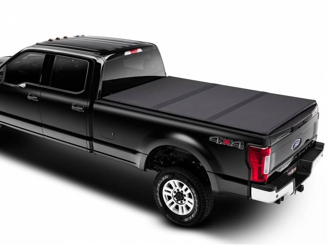 Жесткая трехсекционная крышка Ford F-150 8 футовый кузов (2,5 метра) (2009+) - Крышки и тенты кузова - FORD - F-Series