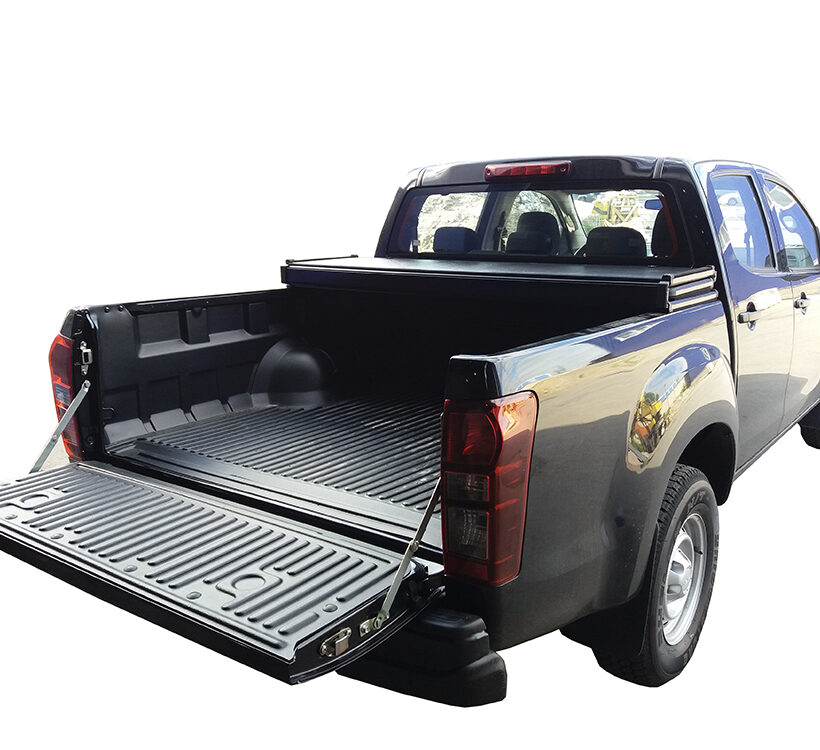 Жесткая трехсекционная крышка Isuzu D-Max (2012+) - Крышки и тенты кузова - ISUZU - Isuzu D-max