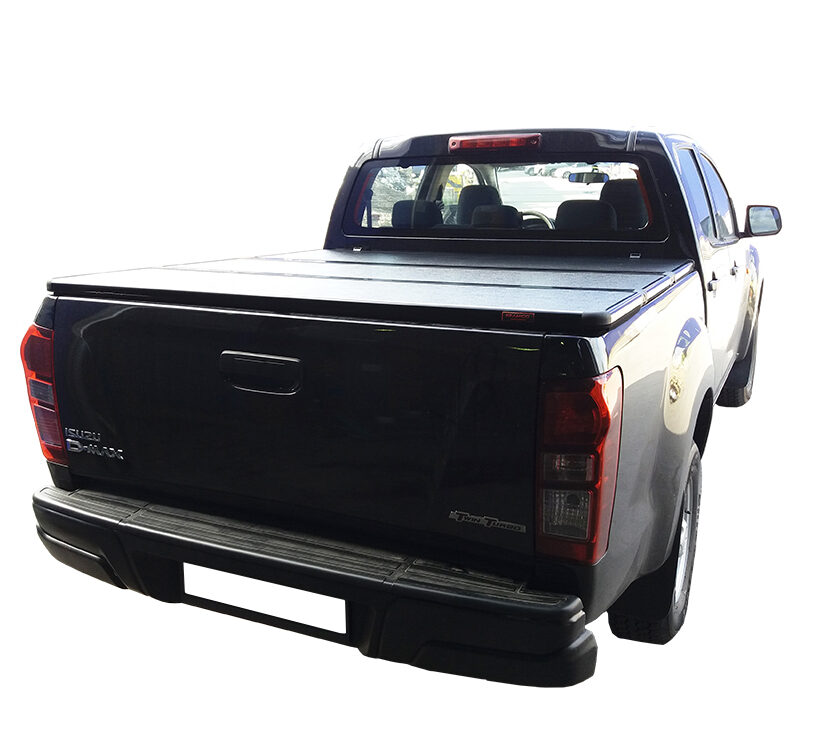 Жесткая трехсекционная крышка Isuzu D-Max (2012+) - Крышки и тенты кузова - ISUZU - Isuzu D-max