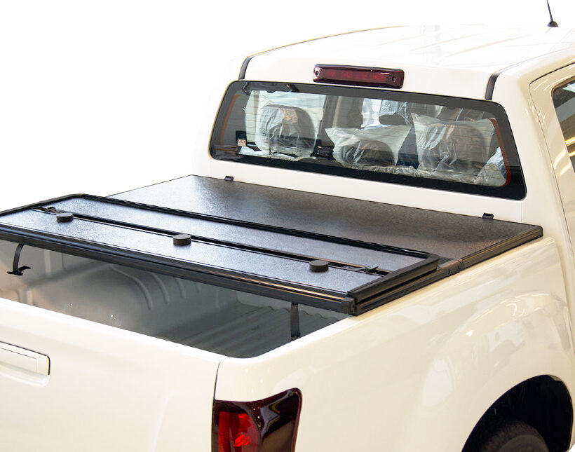 Жесткая трехсекционная крышка Isuzu D-Max (2012+) - Крышки и тенты кузова - ISUZU - Isuzu D-max