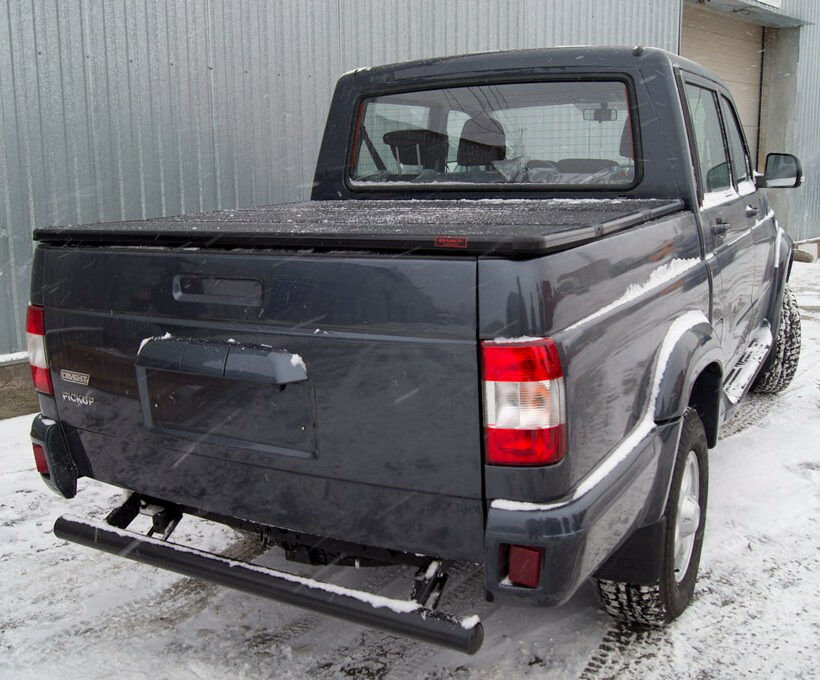 Жесткая трехсекционная крышка UAZ (2008+) - Крышки и тенты кузова - UAZ - UAZ Патриот