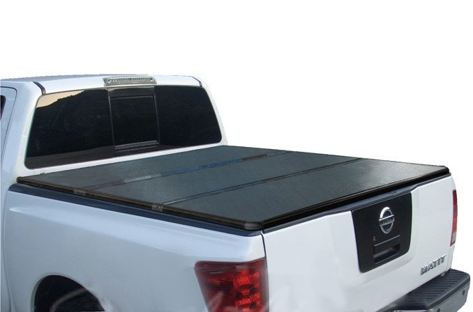 Жесткая трехсекционная крышка Nissan Navara D40 (2005+) - Крышки и тенты кузова - NISSAN - Nissan Navara