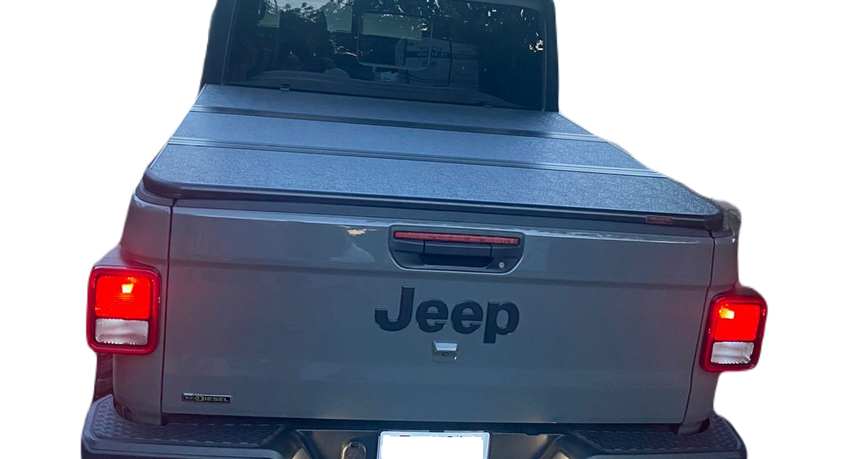 Жесткая трехсекционная крышка Jeep Gladiator - Крышки и тенты кузова - JEEP - Jeep Gladiator
