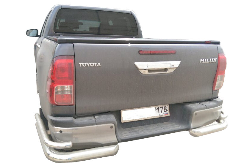 Жесткая трехсекционная крышка Toyota Hilux VII Vigo (2005+) - Крышки и тенты кузова - TOYOTA - Toyota Hilux