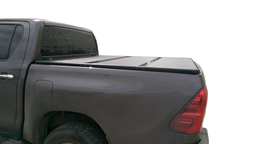Жесткая трехсекционная крышка Toyota Hilux VII Vigo (2005+) - Крышки и тенты кузова - TOYOTA - Toyota Hilux