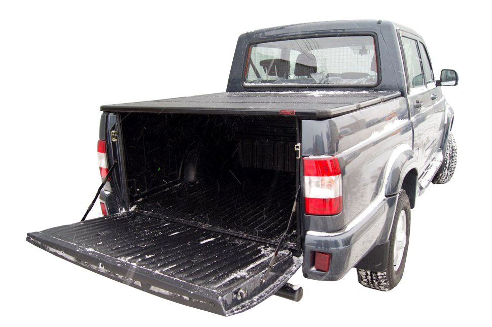 Жесткая трехсекционная крышка UAZ (2008+) - Крышки и тенты кузова - UAZ - UAZ Патриот