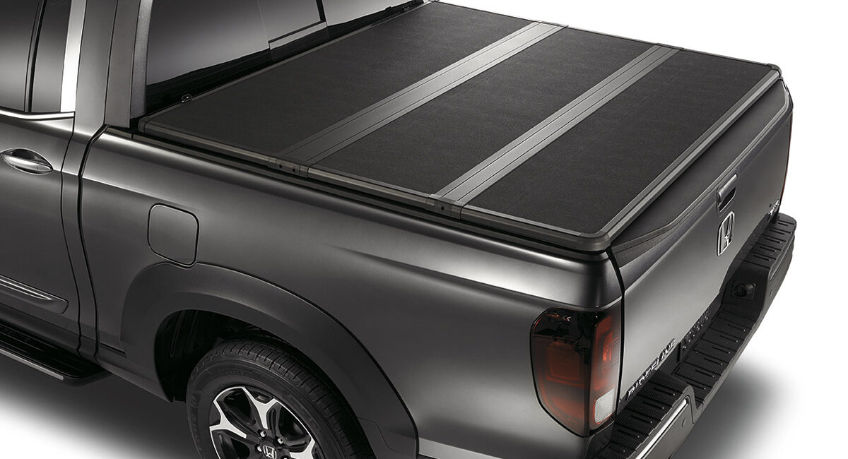 Жесткая трехсекционная крышка Honda Ridgeline (2017+) - Крышки и тенты кузова - HONDA - Honda Ridgeline