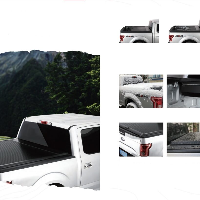 Роллетная крышка (выдвижная) для пикапа Toyota Tundra II 5.5 (2014+) CrewMax - Крышки и тенты кузова - TOYOTA - Toyota Tundra