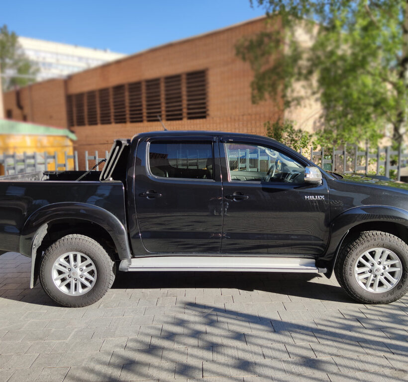 Жесткая четырехсекционная крышка HAL Toyota Hilux VII Vigo - Крышки кузова - TOYOTA - Toyota Hilux