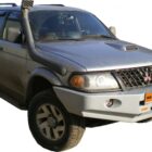 Бампер силовой передний Mitsubishi Pajero sport 1996 с центральной дугой - Силовые бамперы - MITSUBISHI - Mitsubishi Pajero Sport
