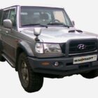 Бампер силовой передний Hyundai Galloper с центральной дугой - Силовые бамперы - Hyundai - Galloper