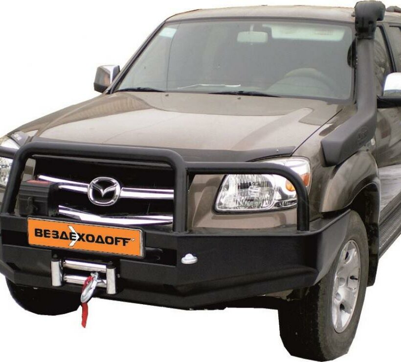 Бампер силовой передний Mazda BT 50 2006-2011 г с кенгурином - Силовые бамперы - MAZDA - Mazda BT
