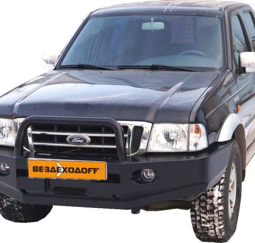 Бампер силовой передний Ford Ranger 2002-2006 с центральной дугой - Силовые бамперы - FORD - Ford Ranger