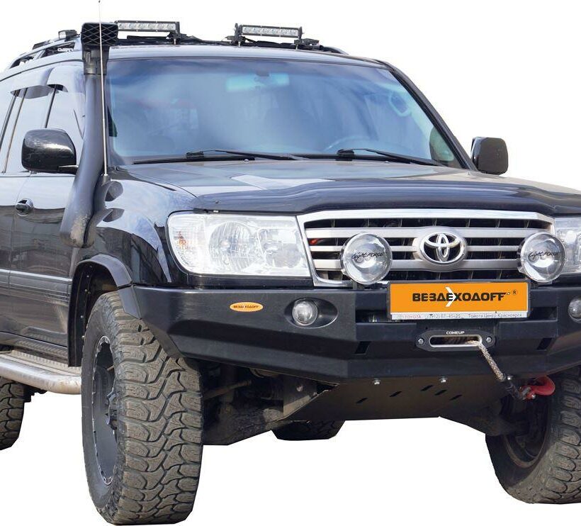 Бампер силовой передний Toyota Land Cruiser 100 VX - Силовые бамперы - TOYOTA - Toyota Land Cruiser