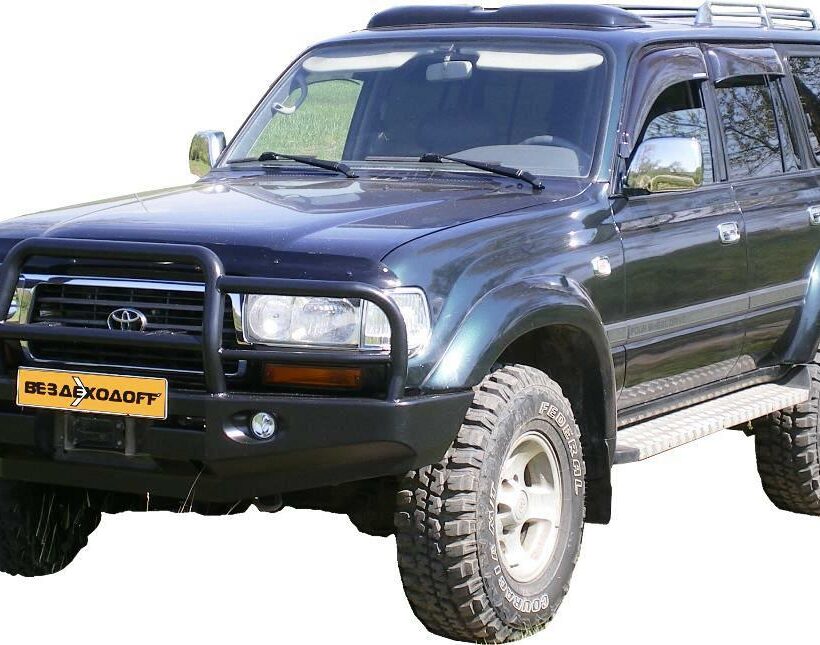 Бампер силовой передний Toyota Land Cruiser Prado 80 с кенгурином - Силовые бамперы - TOYOTA - Toyota Land Cruiser