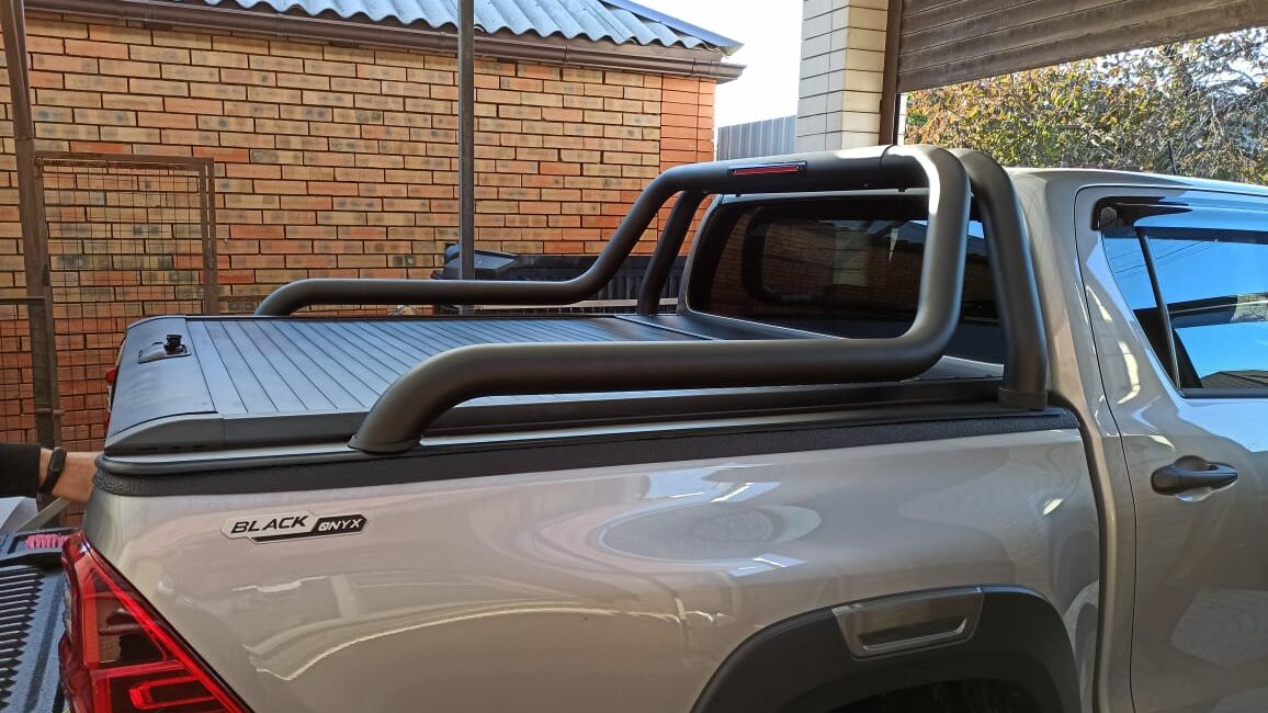 Роллетная крышка (выдвижная) для пикапа Toyota Hilux VIII Revo (2015+) - Крышки и тенты кузова - TOYOTA - Toyota Hilux