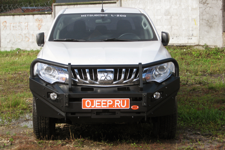Передний силовой бампер OJ 02.033.01 - Силовые бамперы - MITSUBISHI - Mitsubishi L200