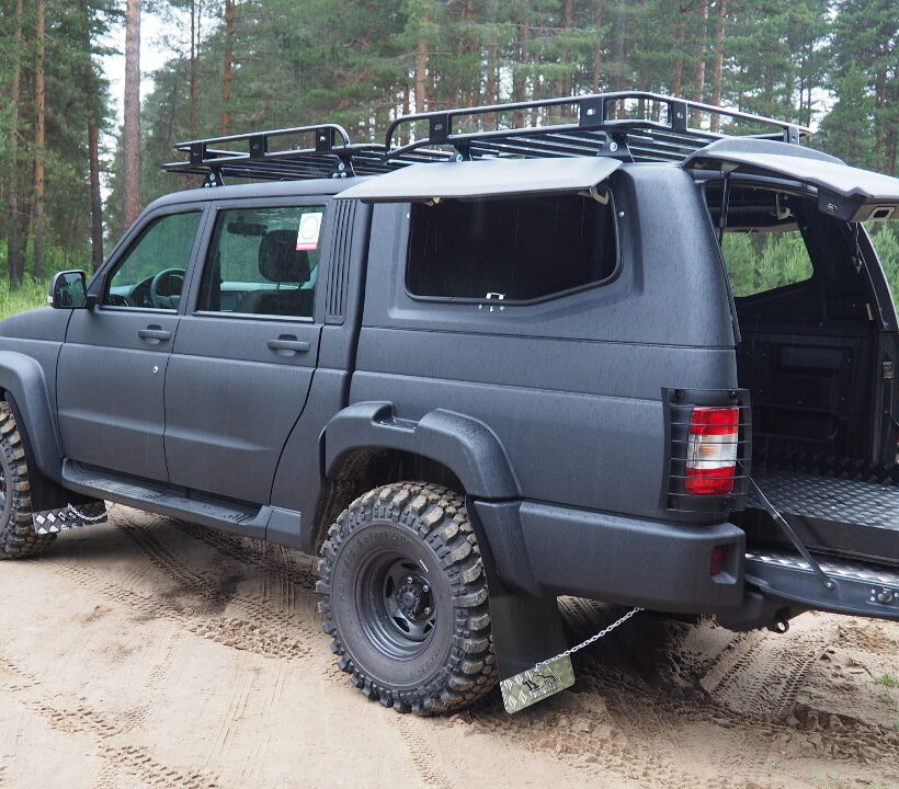 Платформа грузовая выкатная UAZ Pickup (УАЗ Пикап) 2010- - Выкатные платформы